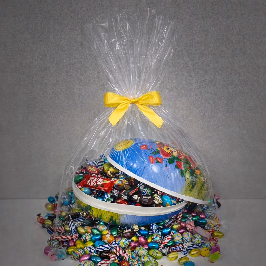 Påskägg i cellofan flera varianter