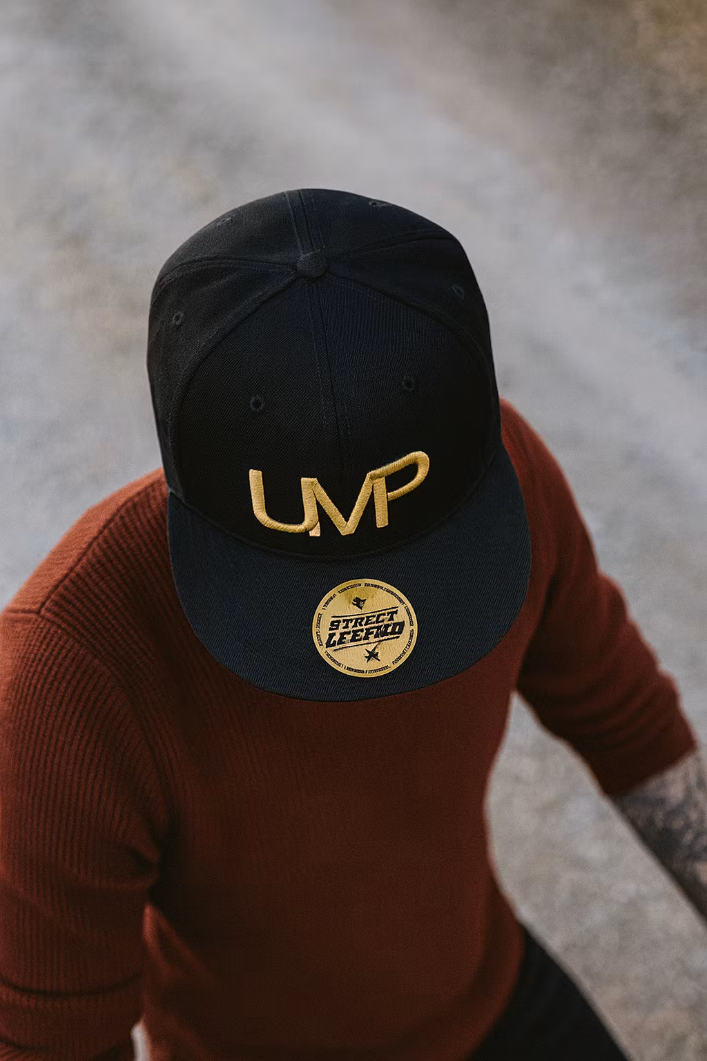 Snapback Keps – UMP Guld (justerbar)