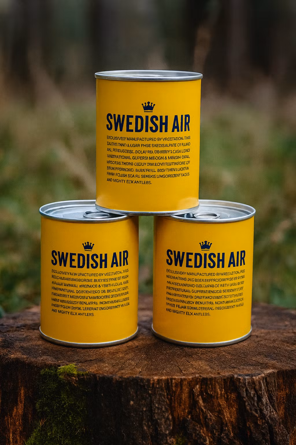 Svensk luft på burk – Swedish Air från Norrland