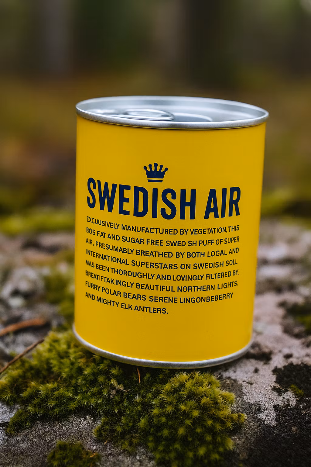 Svensk luft på burk – Swedish Air från Norrland