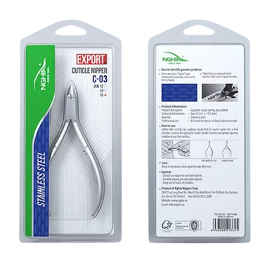 NGHIA Culticle Nippers Export - C03 Jaw 16