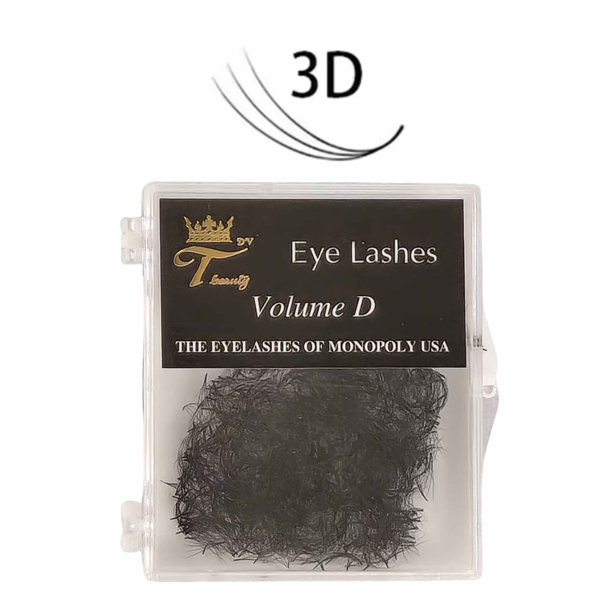 Volume Lashes 1000pcs - 3D 0.07 D-Curl 14mm