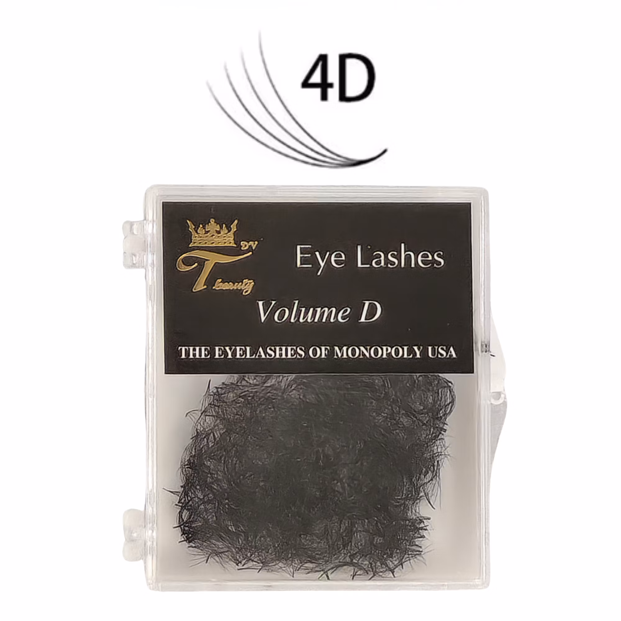 Volume Lashes 1000pcs - 4D 0.07 C-Curl 10mm