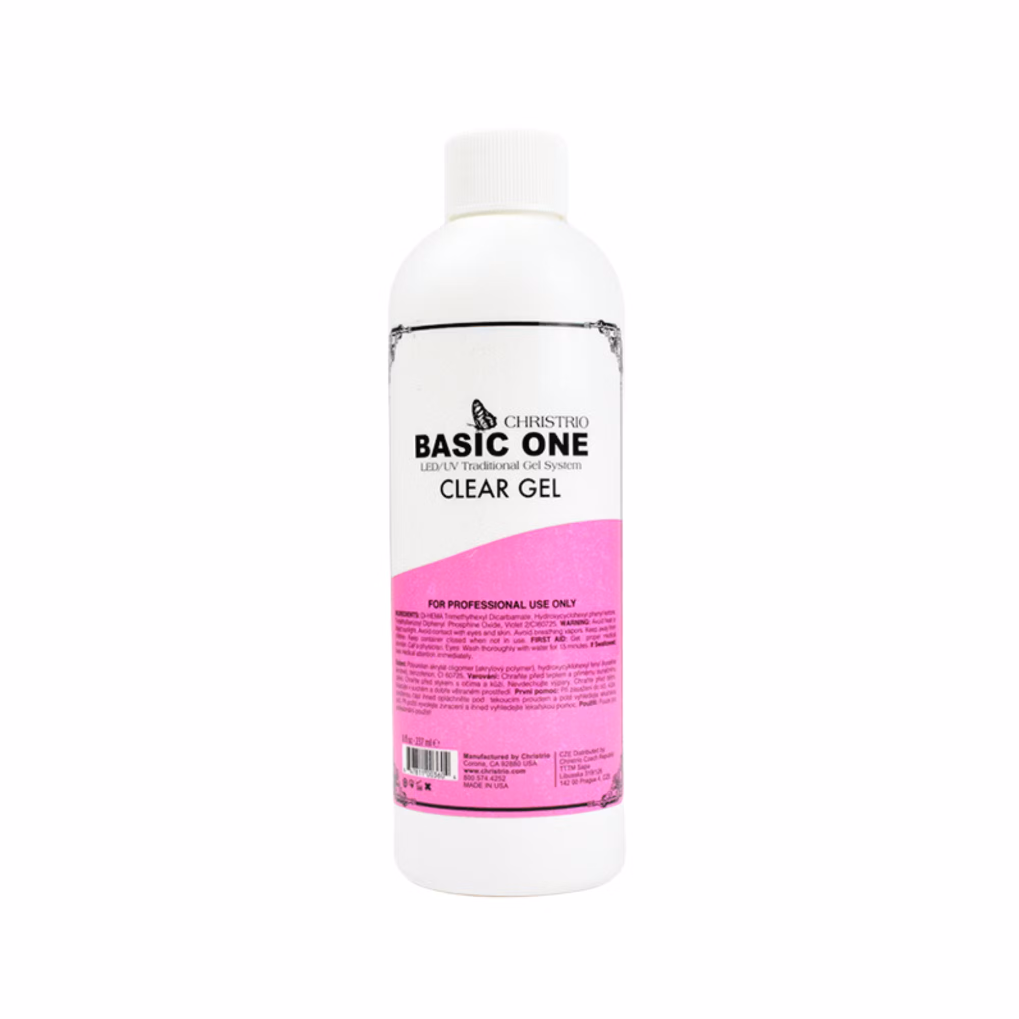BASIC ONE CLEAR GEL - Pack 12pcs x 8oz/237ml