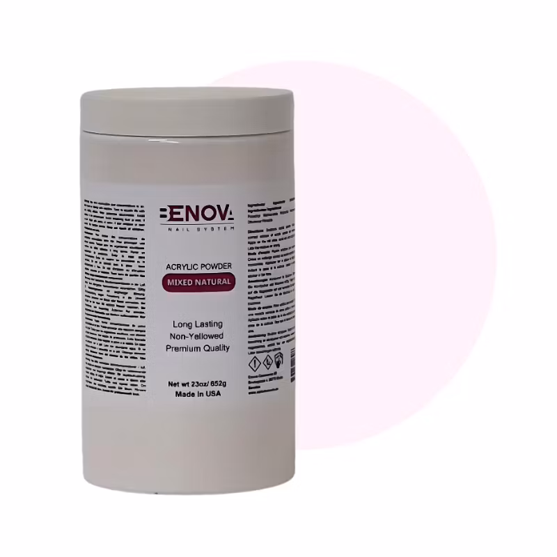 BENOVA ACRYLIC POWDER – Mixed Natural - Pack 6 x 650g