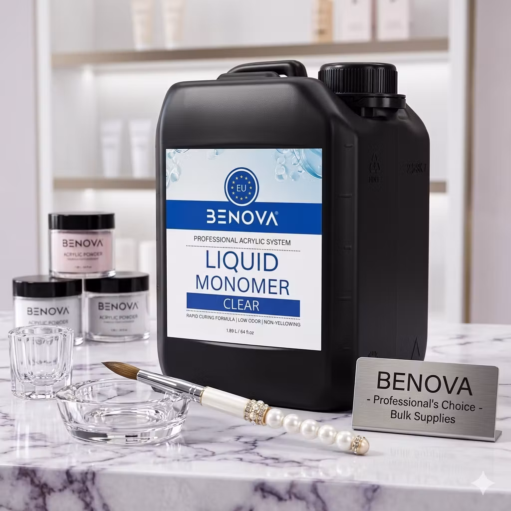 Benova Acrylic Liquid CLEAR 84.5 oz (2.5L) - PACK 6pcs