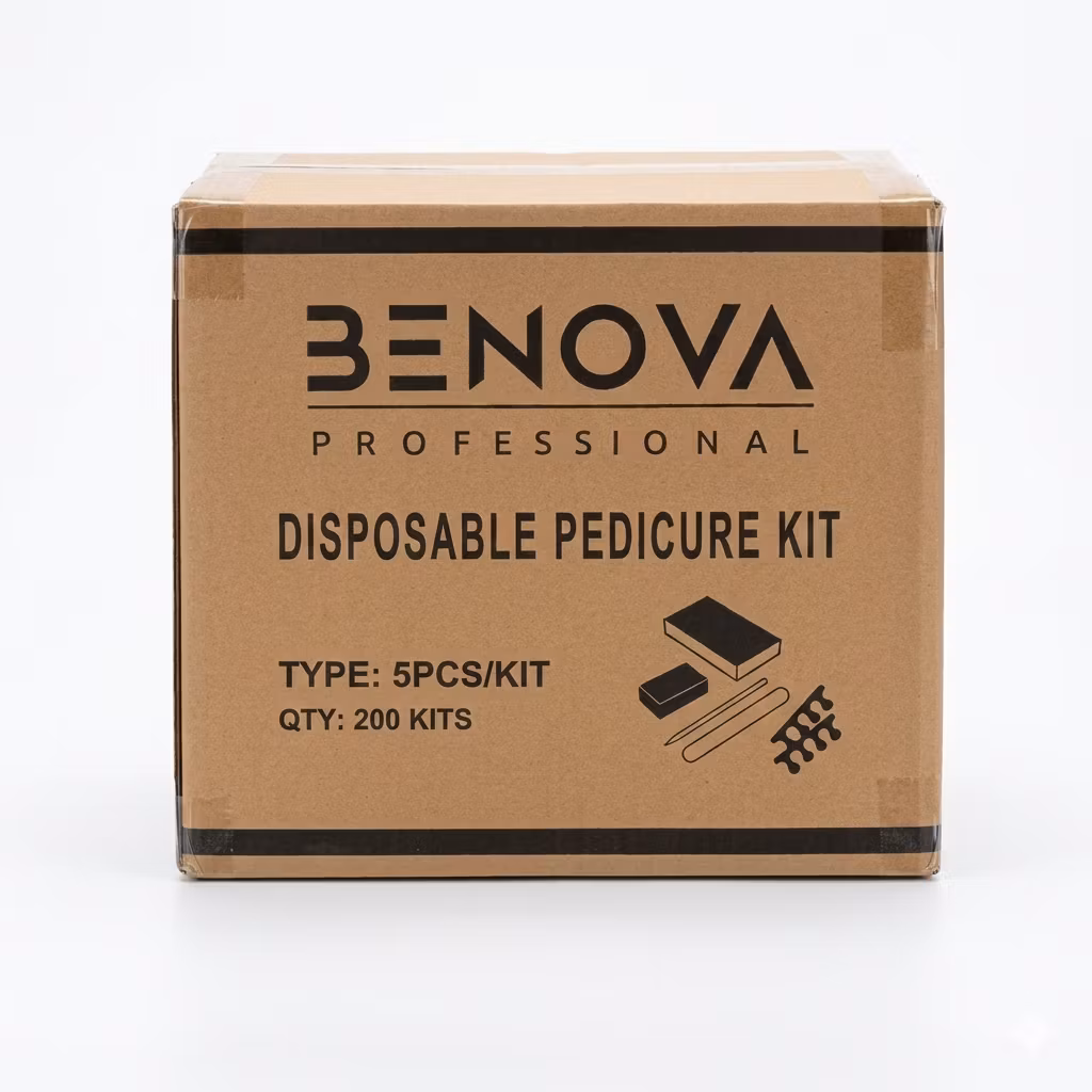 Disposable Pedikit Pedicure Set 5 parts (Box 200 sets) - PACK 6 boxes