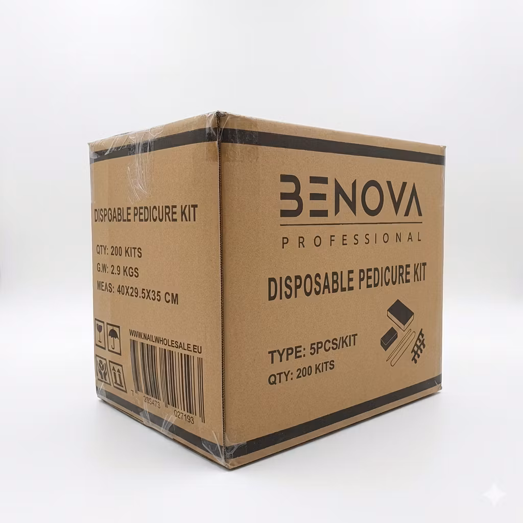 Disposable Pedikit Pedicure Set 5 parts (Box 200 sets) - PACK 6 boxes