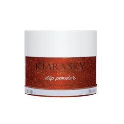 Kiara Sky DIP POWDER - D457 FROSTED POMEGRANATE