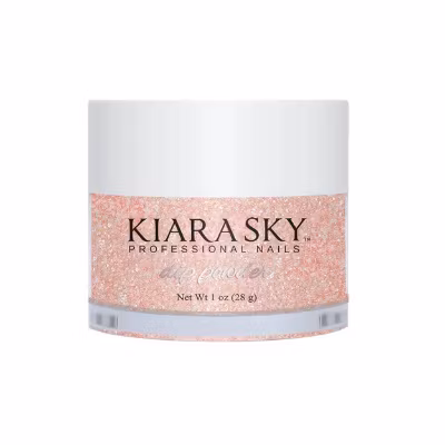 Kiara Sky DIP POWDER - D496 PINKING OF SPARKLE