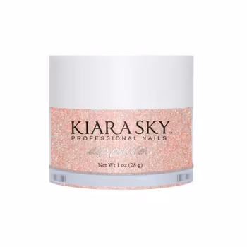 Kiara Sky DIP POWDER - D496 PINKING OF SPARKLE
