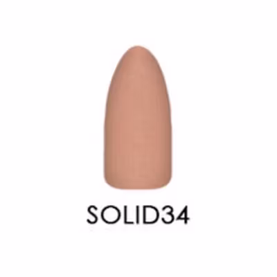 CHISEL ACRYLIC & DIPPING 2oz - SOLID 34