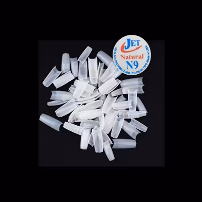 JET – NATURAL Nail Tip #9 - Pack 500pcs
