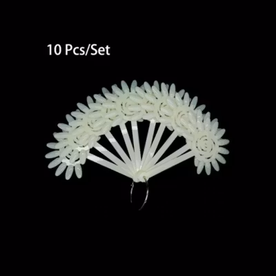 Color Chart Display - Flower Style Ring Natural