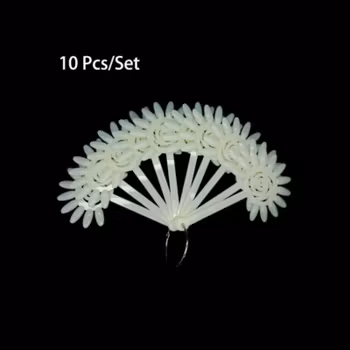 Color Chart Display - Flower Style Ring Natural
