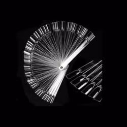 Color Chart Display - Square Style Ring Clear