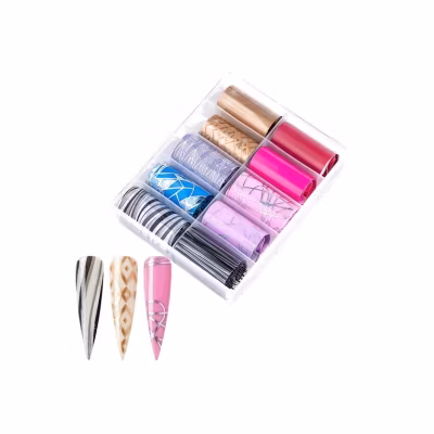 Nail Art Foil Set 10 Different Design #5