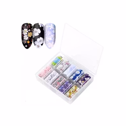 Nail Art Foil Set 10 Different Design #20