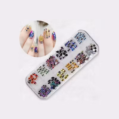Nail Art Rhinestones Mixed Style #1