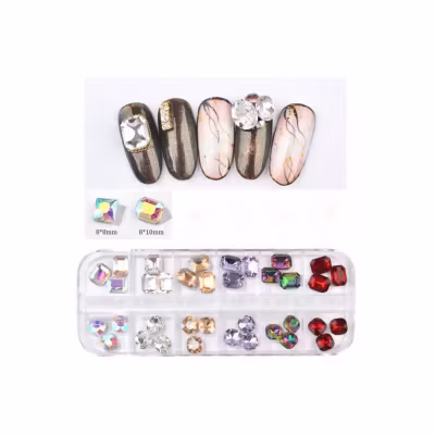 Nail Art Rhinestones Mixed Style #9