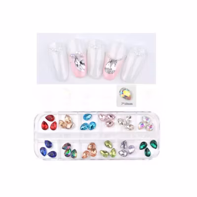 Nail Art Rhinestones Mixed Style #10