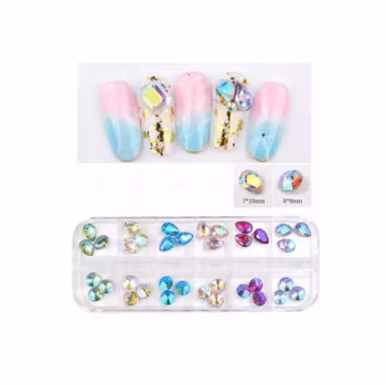 Nail Art Rhinestones Mixed Style #11
