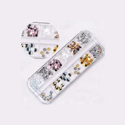 Nail Art Rhinestones Mixed Style #19