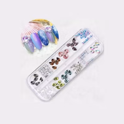 Nail Art Rhinestones Mixed Style #23