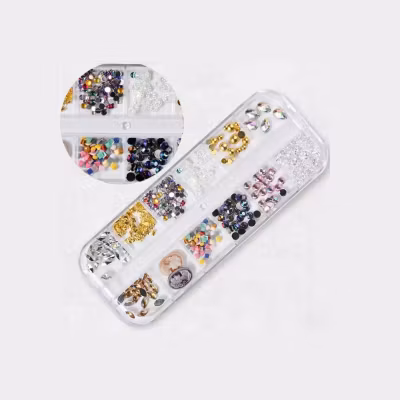 Nail Art Rhinestones Mixed Style #24