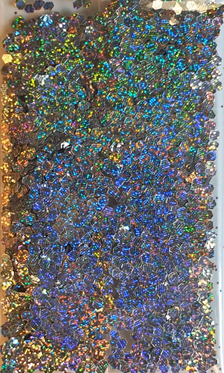 Glitter Powder - Laser Silver B #76 (10 gram)