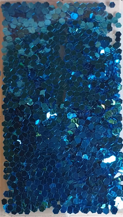Glitter Powder - Fluorescent Blue #83  (10 gram)