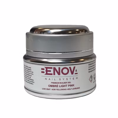 BENOVA Builder Gel - Ombré Light Pink 25g