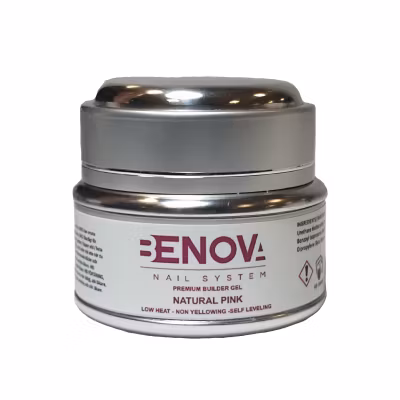 BENOVA Builder Gel - Natural Pink 25g