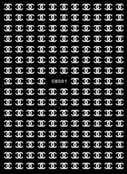 BLogo Nailart Sticker - CB01 WHITE