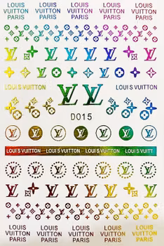 BLogo Nailart Sticker - D015