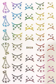 BLogo Nailart Sticker - D039