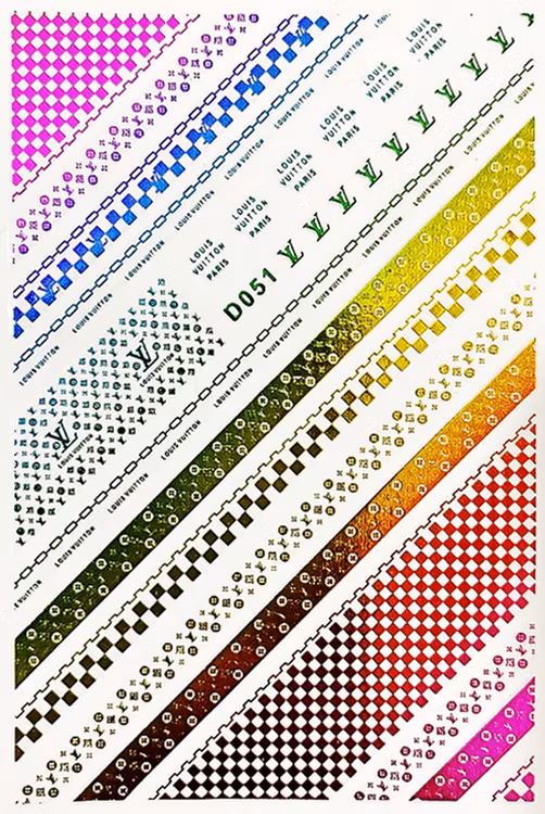 BLogo Nailart Sticker - D051