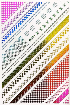 BLogo Nailart Sticker - D051