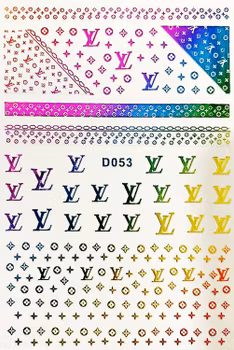 BLogo Nailart Sticker - D053