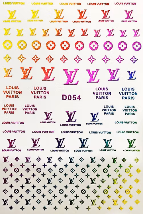 BLogo Nailart Sticker - D054