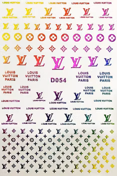 BLogo Nailart Sticker - D054