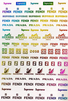 BLogo Nailart Sticker - D058