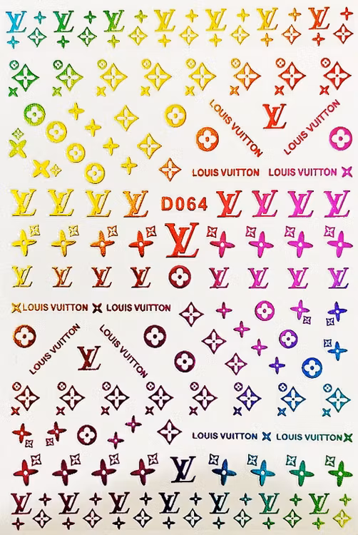 BLogo Nailart Sticker - D064