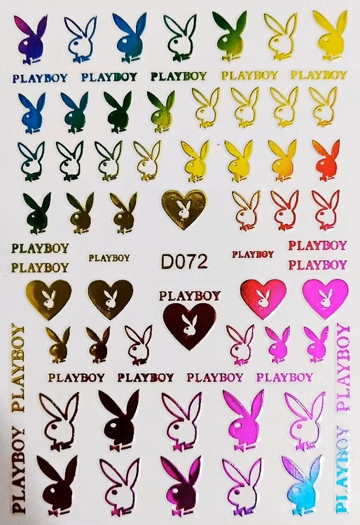 BLogo Nailart Sticker - D072