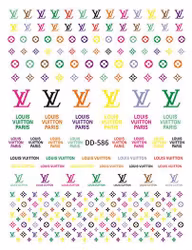 BLogo Nailart Sticker - DD586