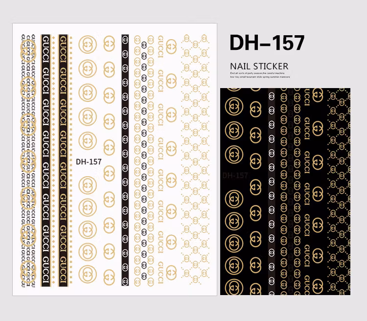 BLogo Nailart Sticker - DH157