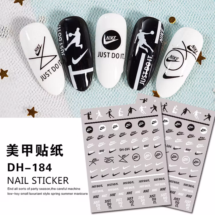 BLogo Nailart Sticker - DH184