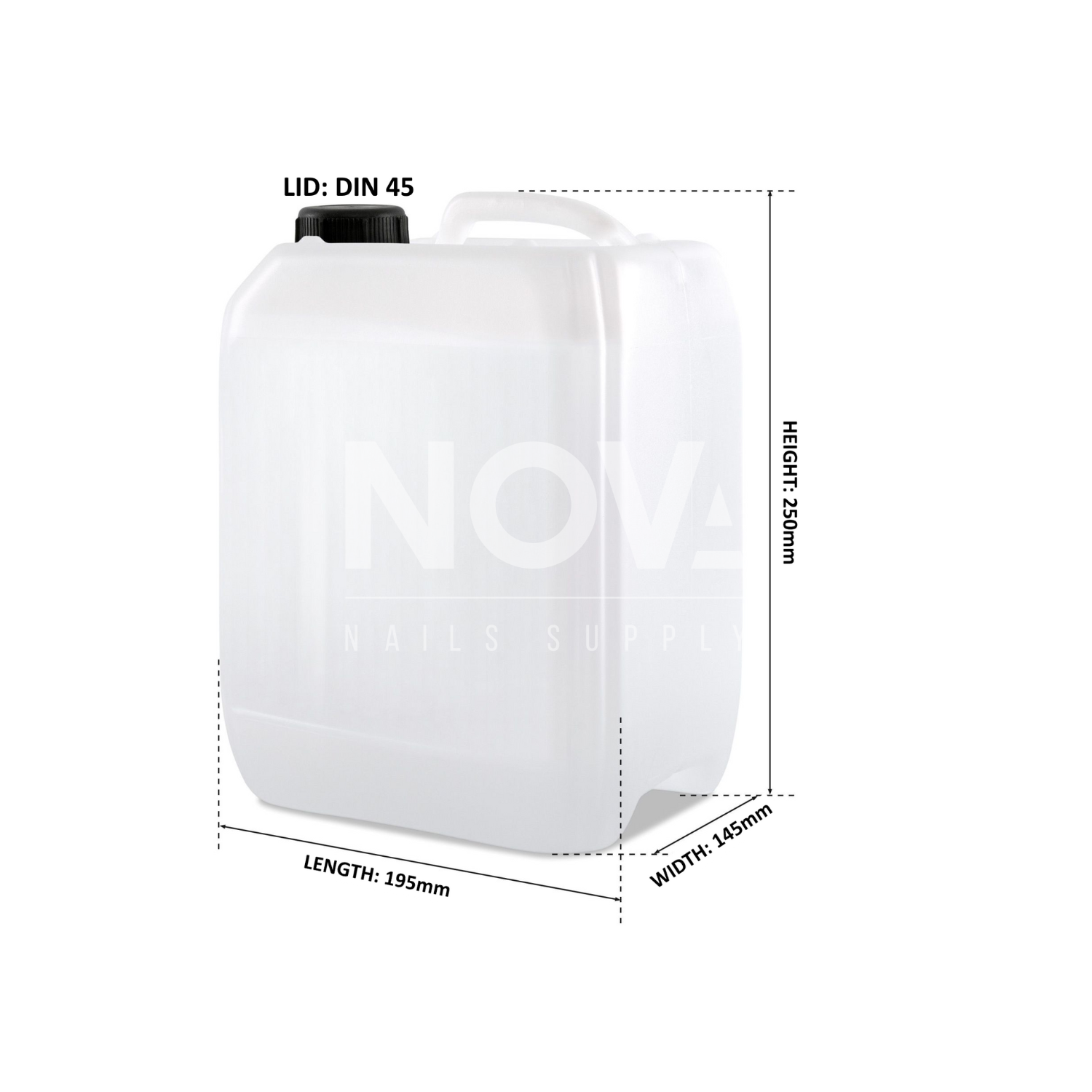 Acetone 99% PURE - 5 liter