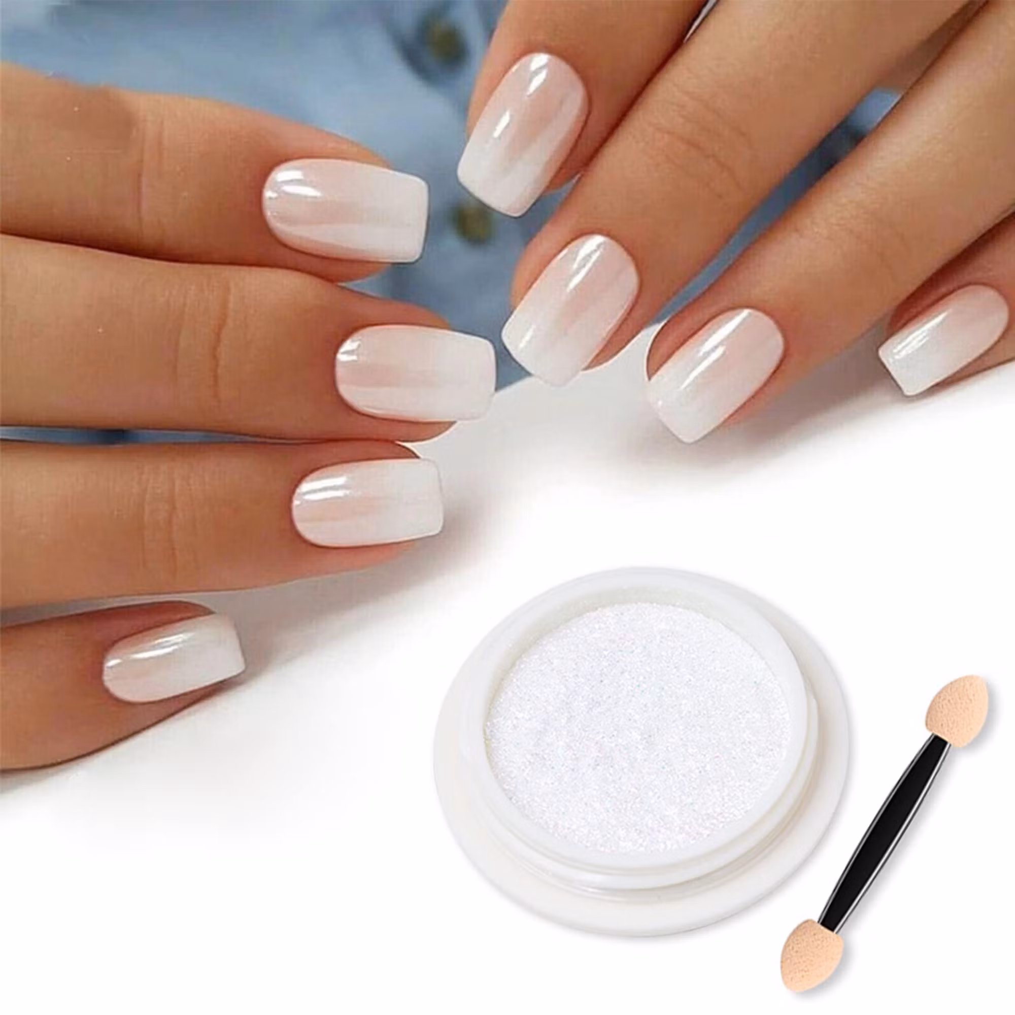 Chrome Powder - PEARL WHITE