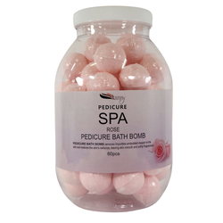 Pedicure/Manicure Organic Bath Fizzies Bubble - ROSE (Pack 60pcs)